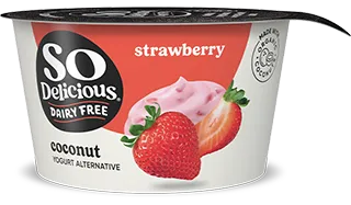 Strawberry Coconutmilk Yogurt