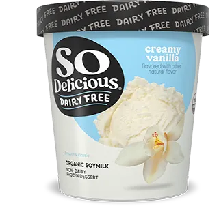 So Delicious Organic Soy Milk Quart - Creamy Vanilla