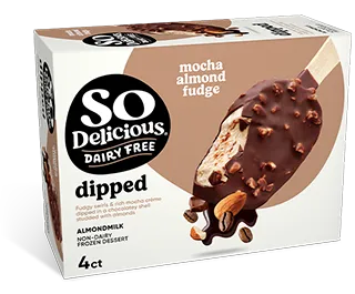 Mocha Almond Fudge Bar with Almondmilk
