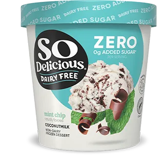 So Delicious Coconut Milk Pint - Mint Chip (No Sugar Added)