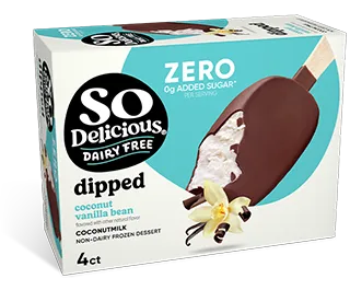 So Delicious Coconut Milk Minis Bar - Vanilla
