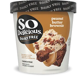 frozen dessert Cashewmilk Peanut Butter Brownie