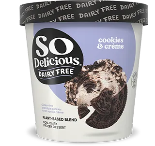 Cookies and Crème Plant-based Blend Frozen Dessert Pint