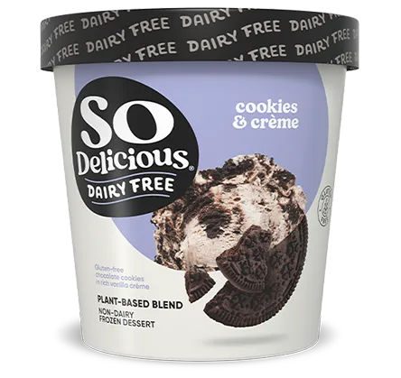 Cookies and Crème Plant-based Blend Frozen Dessert Pint