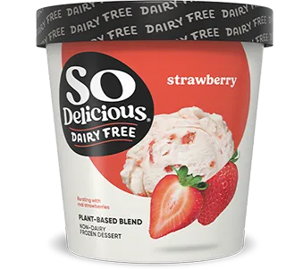 Strawberry Plant-based Blend Frozen Dessert Pint