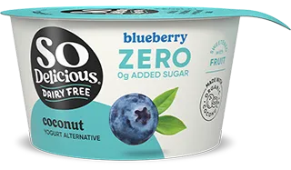 0g added sugar* blueberry