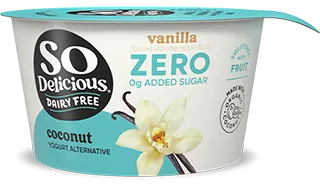 0g added sugar* vanilla