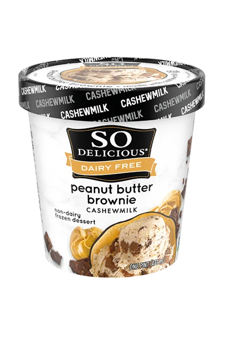 frozen dessert Cashewmilk Peanut Butter Brownie