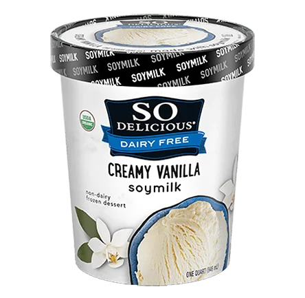 So Delicious Organic Soy Milk Quart - Creamy Vanilla