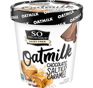 Chocolate Salted Caramel Oatmilk Frozen Dessert