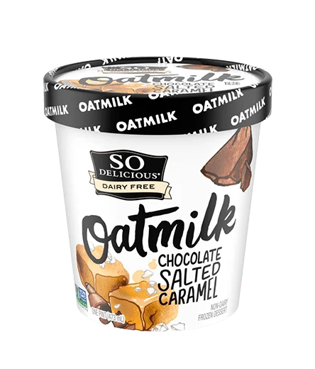 Chocolate Salted Caramel Oatmilk Frozen Dessert