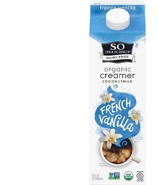 So Delicious Dairy-Free french vanilla creamer in 32oz.