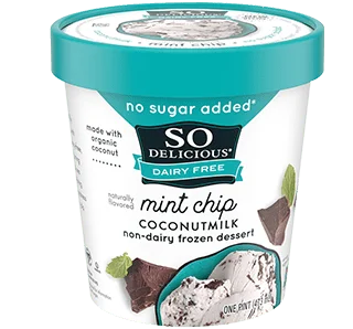 So Delicious Coconut Milk Pint - Mint Chip (No Sugar Added)