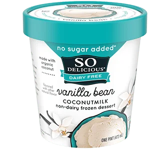 So Delicious Coconut Milk Pint - Vanilla Bean (No Sugar Added)