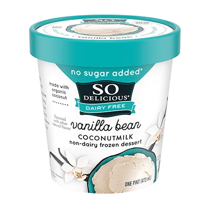 So Delicious Coconut Milk Pint - Vanilla Bean (No Sugar Added)