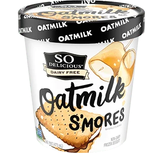 S'mores Oatmilk Frozen Dessert