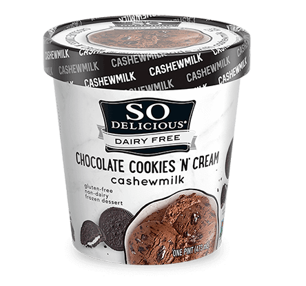 Chocolate Cookies'n' Cream Cashewmilk Frozen Dessert