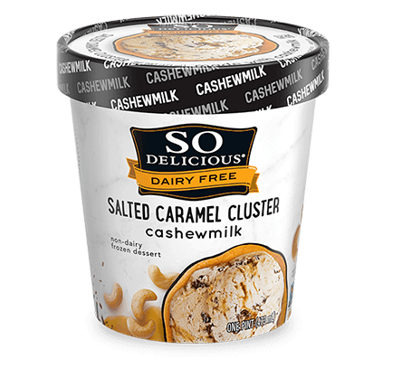 Salted Caramel Cluster Cashewmilk Frozen Dessert