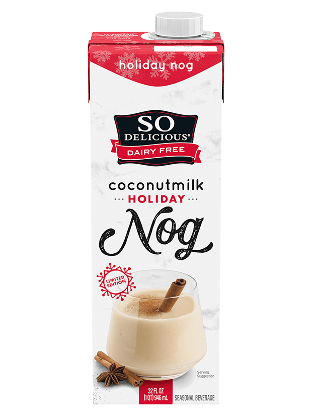 Holiday Nog Coconutmilk | So Delicious Dairy Free