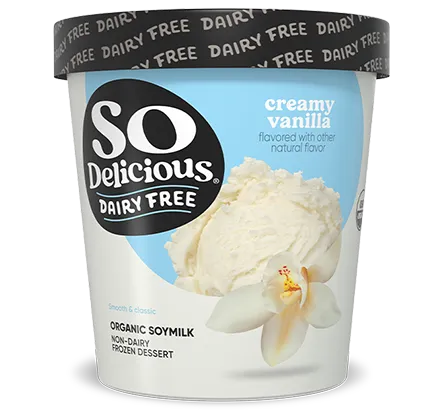 So Delicious Organic Soy Milk Quart - Creamy Vanilla