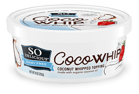 So Delicious CocoWhip review! Coconut based whipped cream (vegan,  gluten-free, dairy-free) 