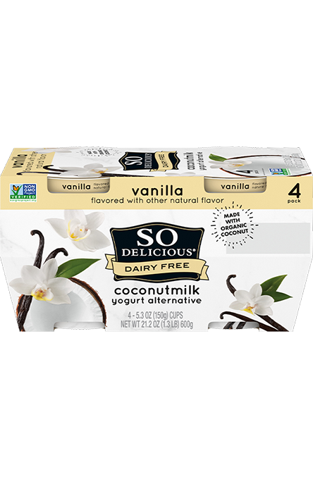 Vanilla Coconutmilk Yogurt 4 Pack