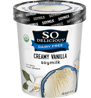 So Delicious Organic Soy Milk Quart - Creamy Vanilla