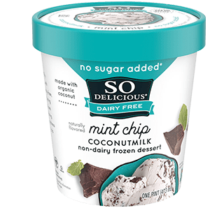 So Delicious Coconut Milk Pint - Mint Chip (No Sugar Added)