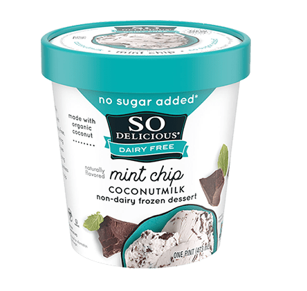 No Sugar Added Mint Chip Coconutmilk Frozen Dessert