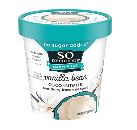 No Sugar Added Vanilla Bean Coconutmilk Frozen Dessert