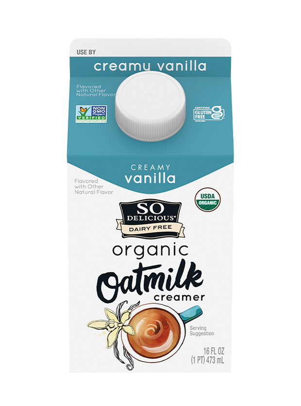 Creamy Vanilla Oatmilk Creamer So Delicious Dairy Free