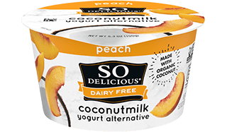 Peach Coconutmilk Yogurt