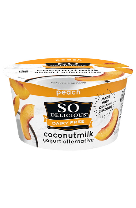 Peach Coconutmilk Yogurt