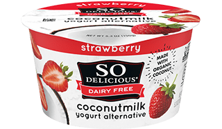 Strawberry Coconutmilk Yogurt