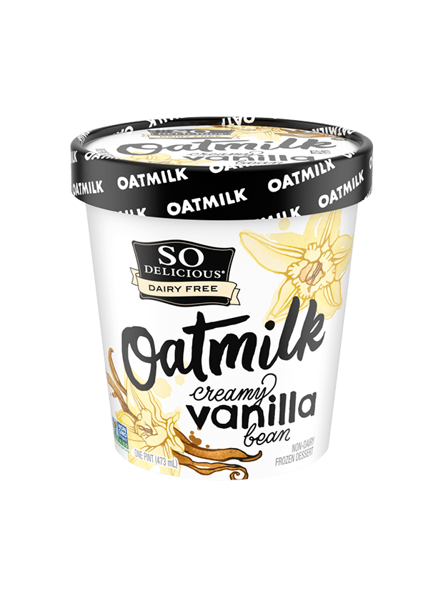 Creamy Vanilla Bean Oatmilk Frozen Dessert
