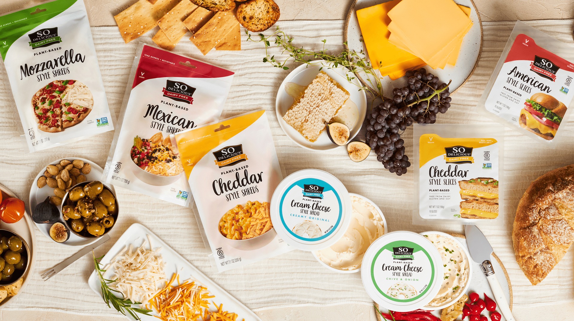 Cheese Alternatives | So Delicious Dairy Free