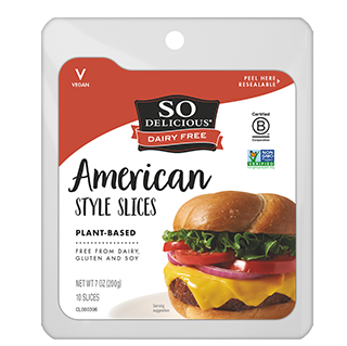 American Style Slices Cheese Alternative