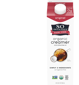 Organic Coconutmilk Creamers | So Delicious Dairy Free