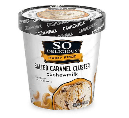 Salted Caramel Cluster Cashewmilk Frozen Dessert