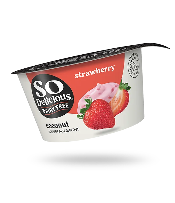 Strawberry Coconutmilk Yogurt